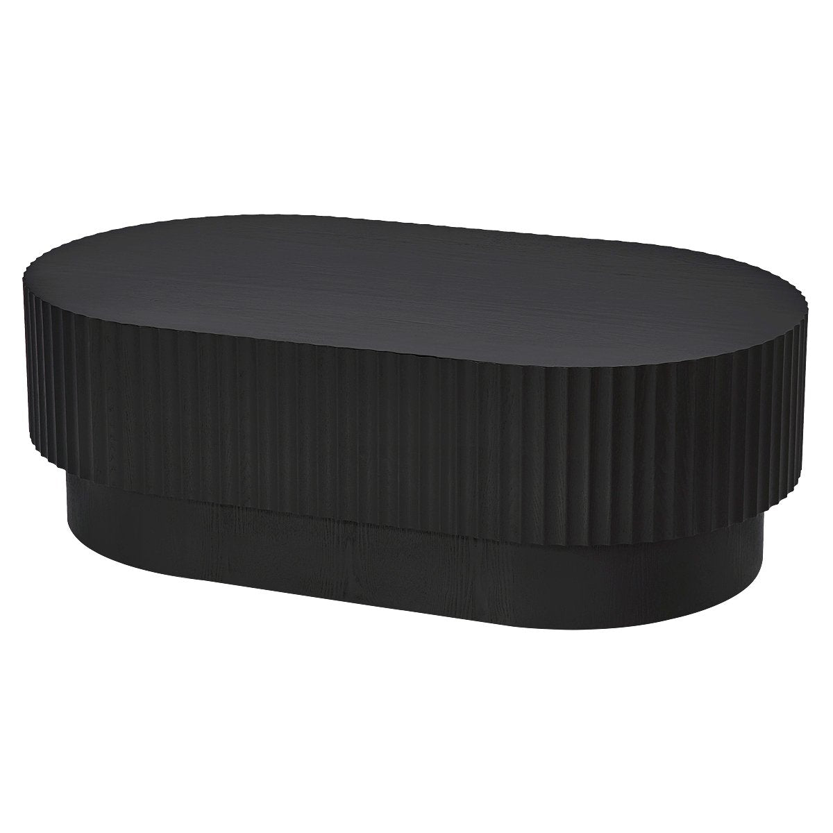 Avery Oval Coffee Table - Black
