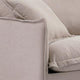 Cove 3 Seater Slip Cover Sofa - Taupe Linen