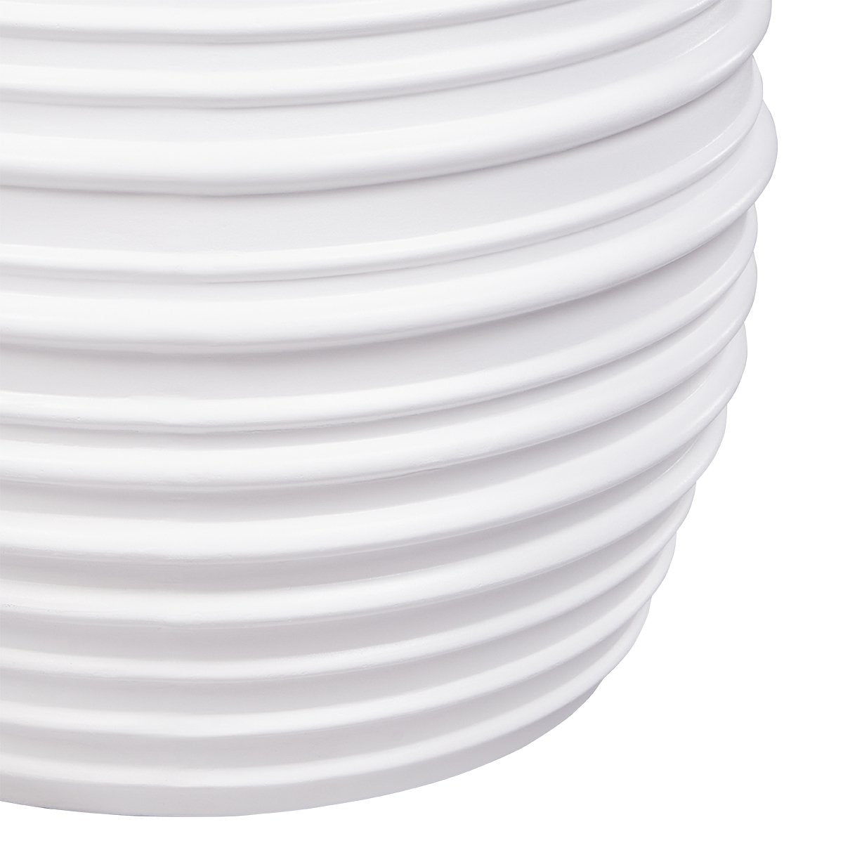 Casa Concrete Stool - White - OUTLET NSW