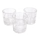 Madison Ave Glass Votive - Set of 3