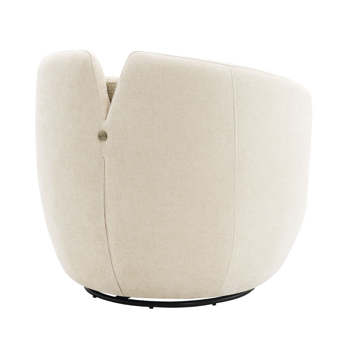 Pasadena Swivel Arm Chair - Ecru