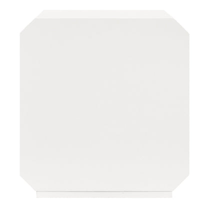 Anderson 2 Drawer Bedside Table - White - OUTLET NSW