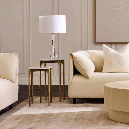 Thea Marble Nesting Side Tables
