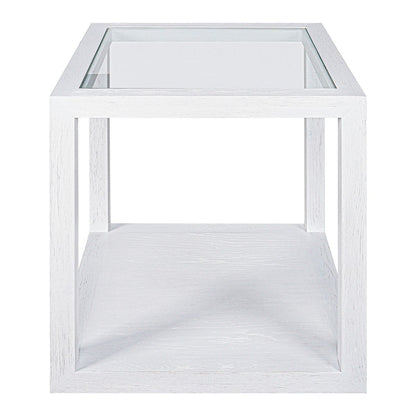 Sadie Oak Square Side Table - Large White
