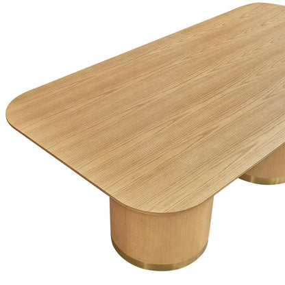 Eli Rectangular Dining Table - 2.4m Oak