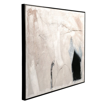 Tonal Retreat 140x120cm Oil On Canvas Painting - Large