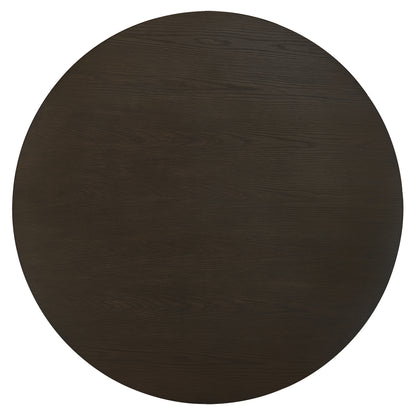 Eli Round Dining Table - 1.5m Smoked Oak