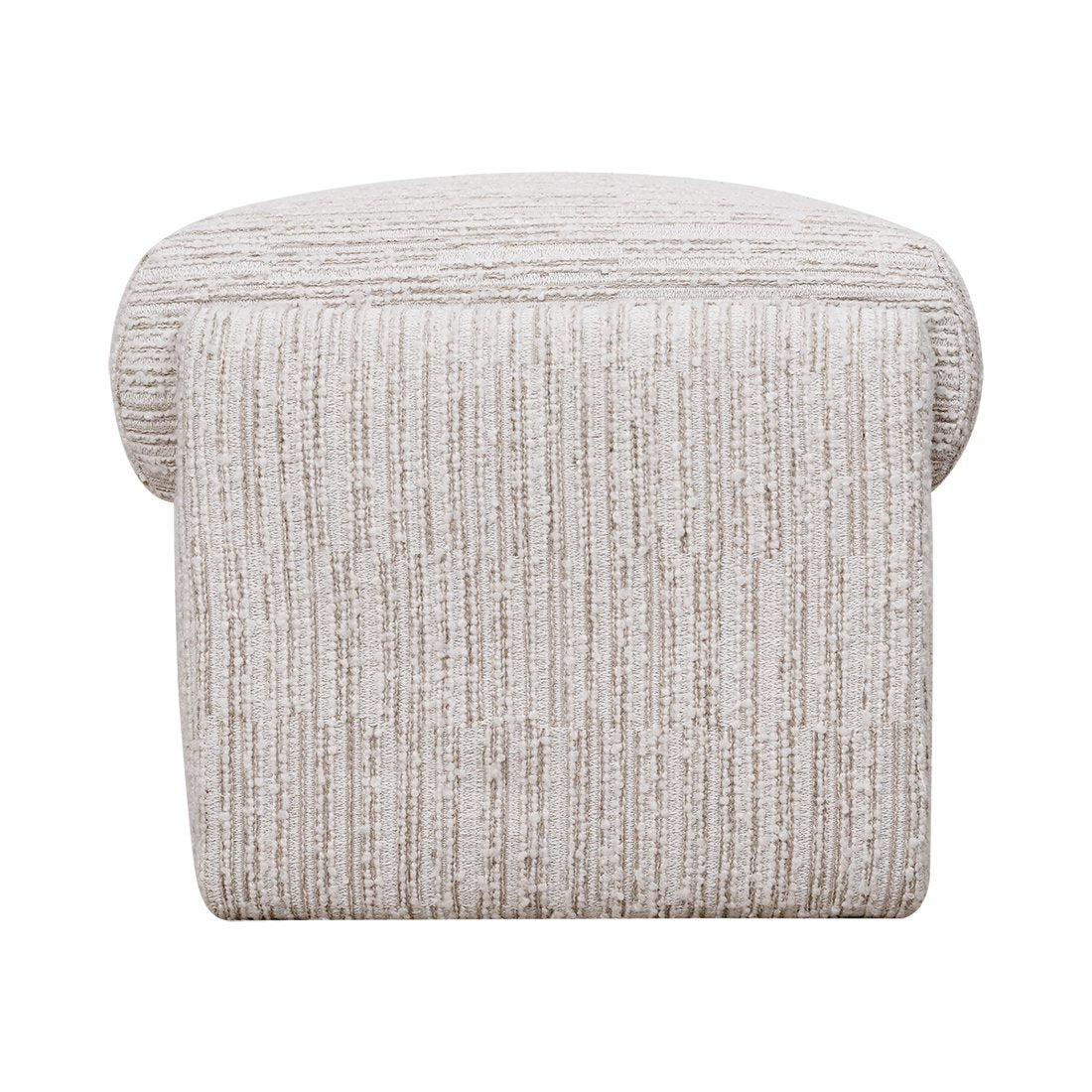 Cairo Bench Ottoman - Ivory Weave