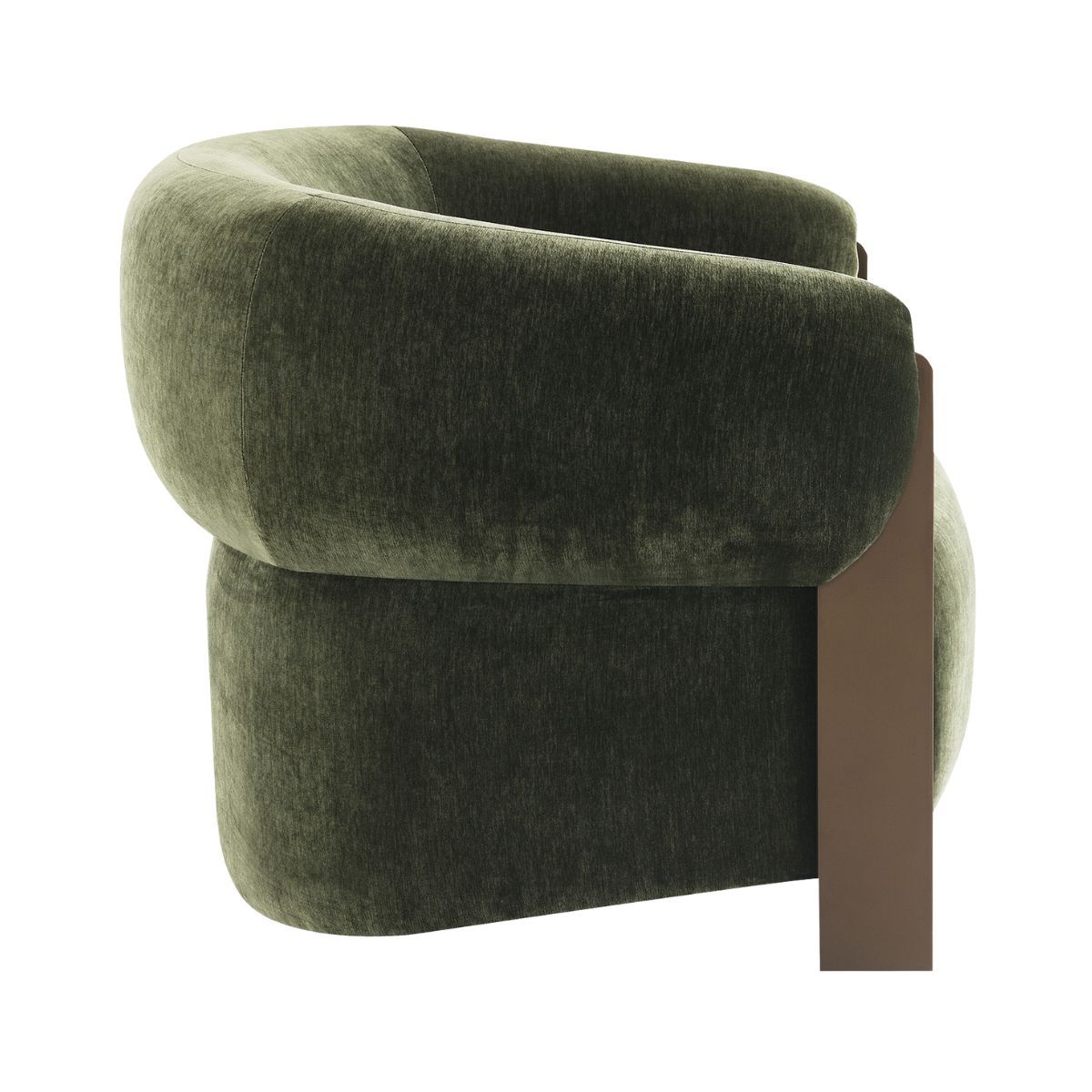 Napa Arm Chair - Moss Velvet