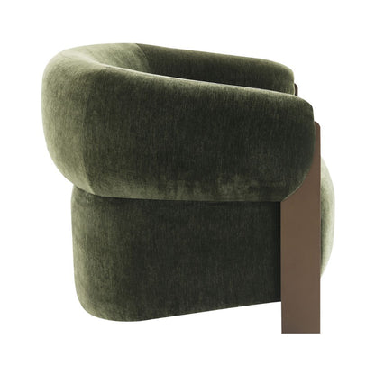 Napa Arm Chair - Moss Velvet