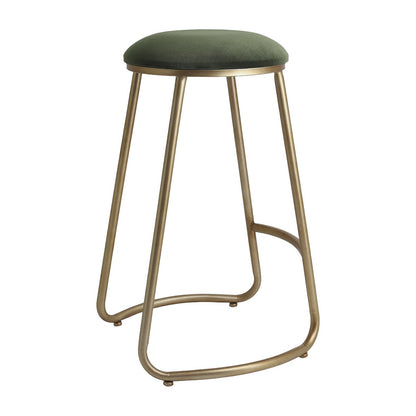Annie Bar Stool - Moss Velvet