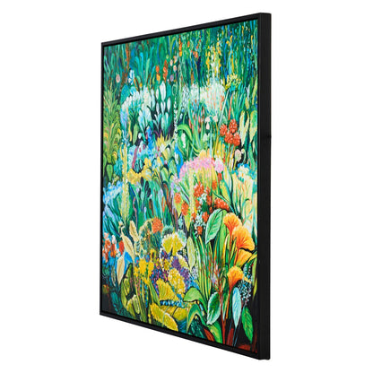 Le Fluers 100x100cm Oil On Canvas Painting – view 3