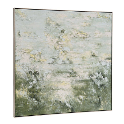 Whimsical Meadow 140x140cm Oil on Canvas Painting