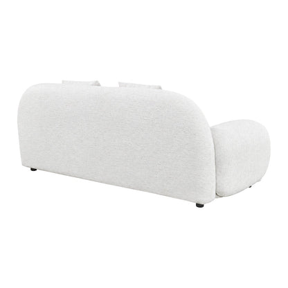 Remi 3 Seater Sofa - Tweed White