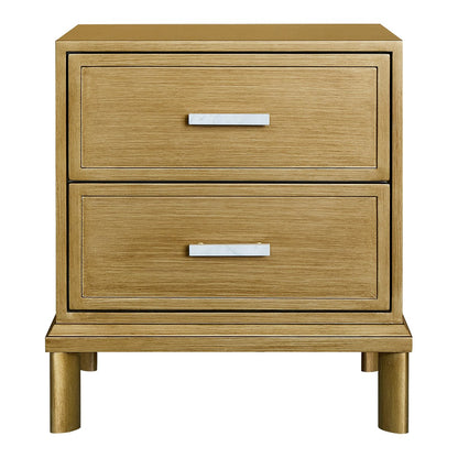Jill Bedside Table - Antique Gold