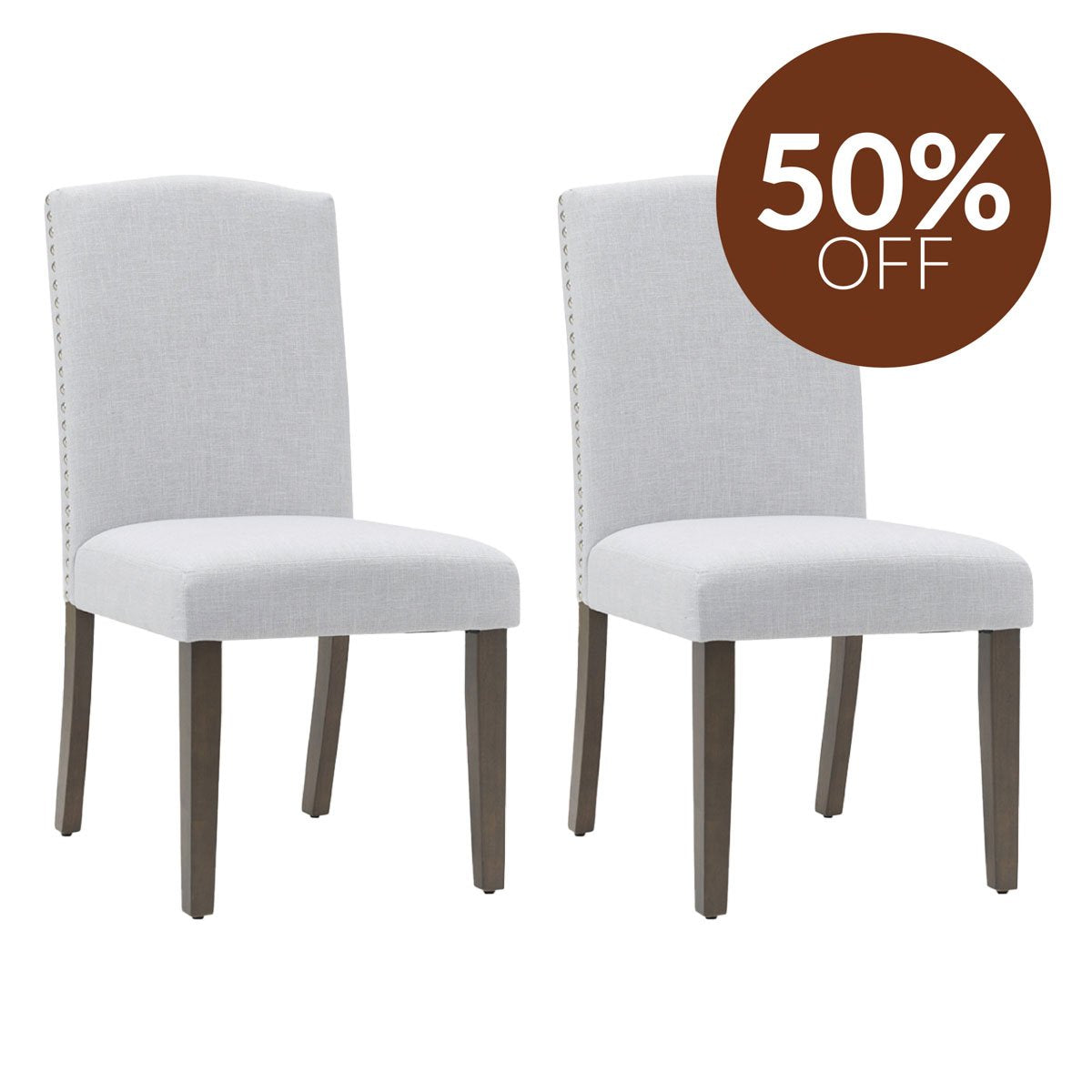 Lethbridge Dining Chair Set of 2 - Dusk Grey