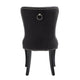 Lugano Dining Chair Set of 2  - Black