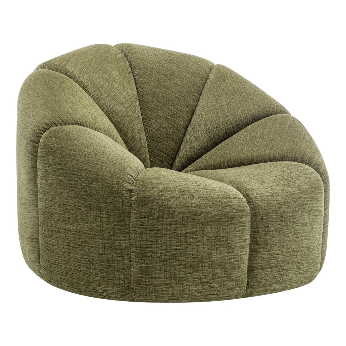 Avalon Swivel Occasional Chair - Olive Chenille