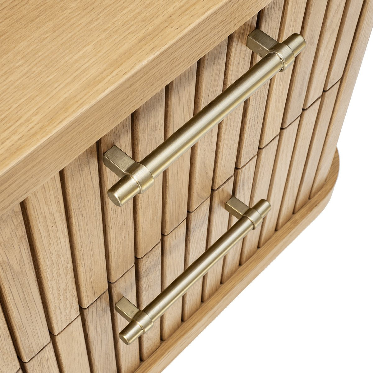 Sophia Oak Bedside Table - Natural