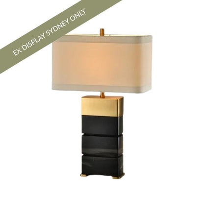 Varna Marble Table Lamp - OUTLET NSW
