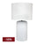 Patronga Table Lamp - White