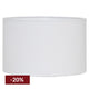 Larissa Drum Shade - Large White