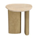 Audrey Small Side Table - Travertine