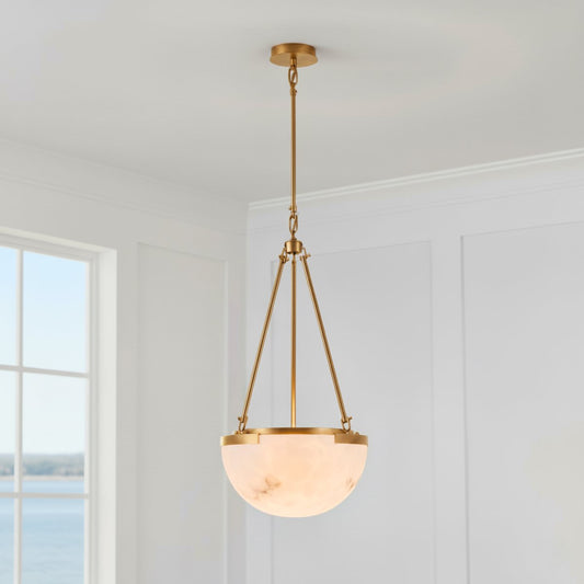 Mishca Pendant - Antique Brass