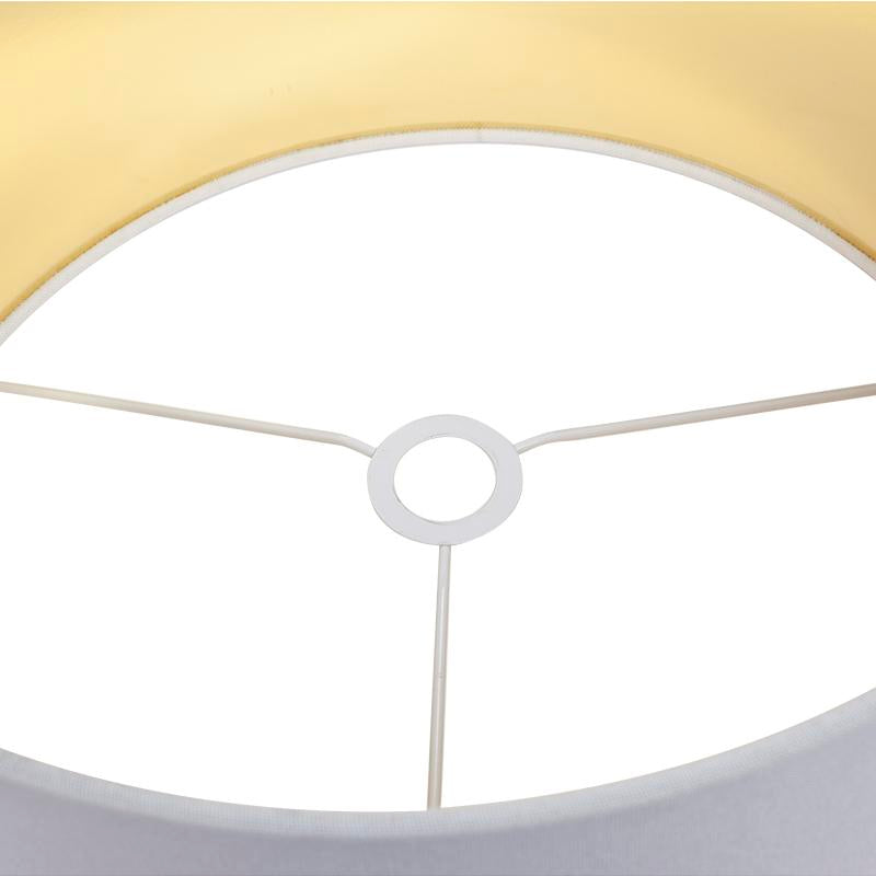 Paola Table Drum Shade - White – view 3