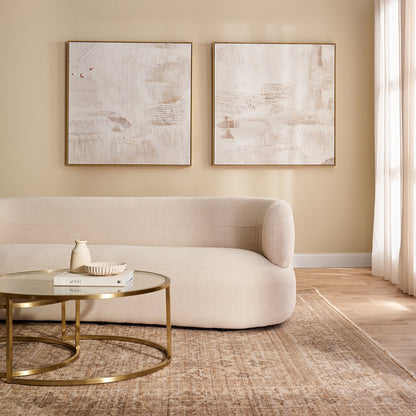 Greenwich 3 Seater Sofa - Natural Chenille