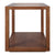 Sadie Square Side Table - Large Walnut