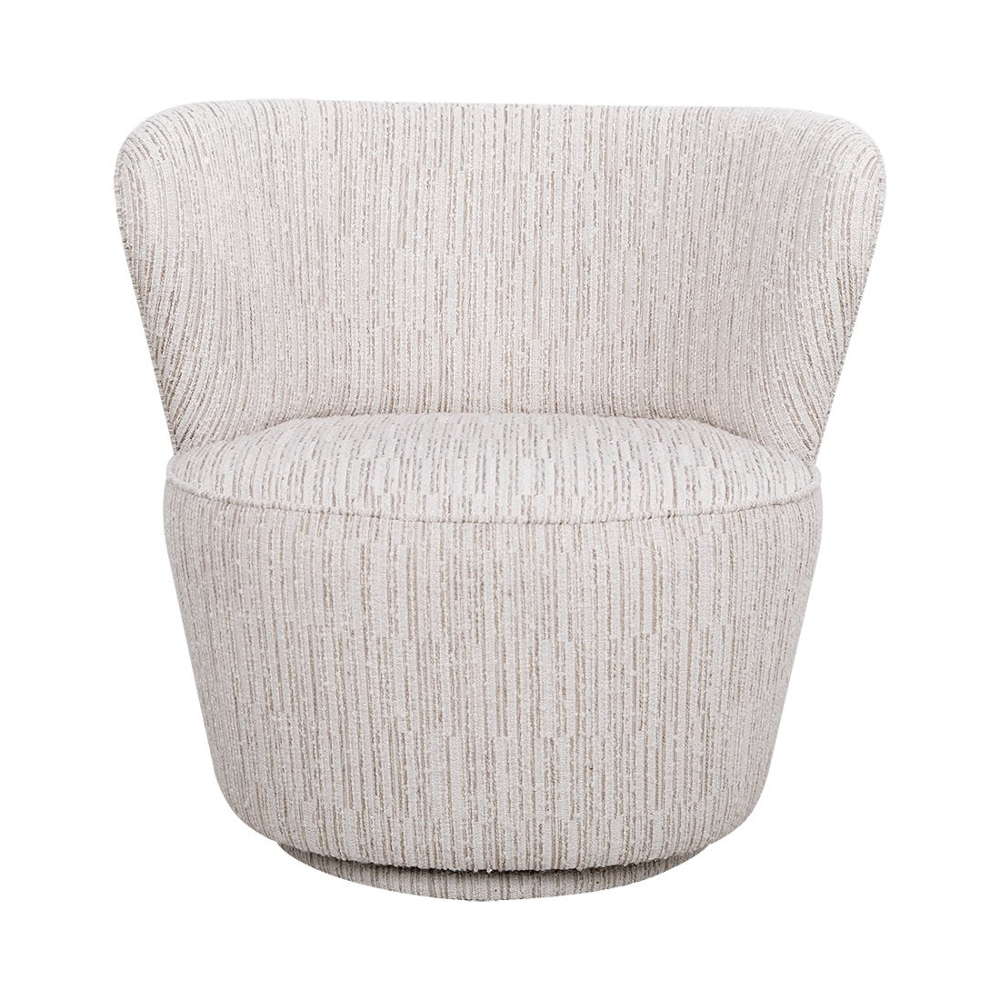 Alberta Swivel Chair - Ivory Weave
