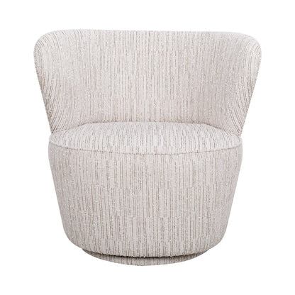 Alberta Swivel Chair - Ivory Weave