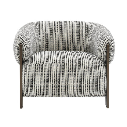 Napa Arm Chair - Black & White