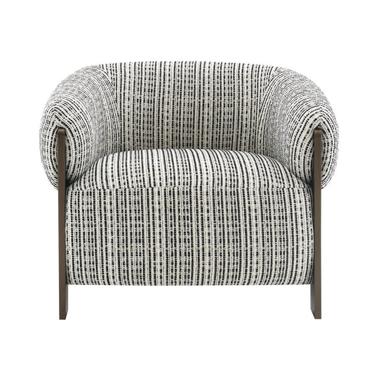 Napa Arm Chair - Black & White