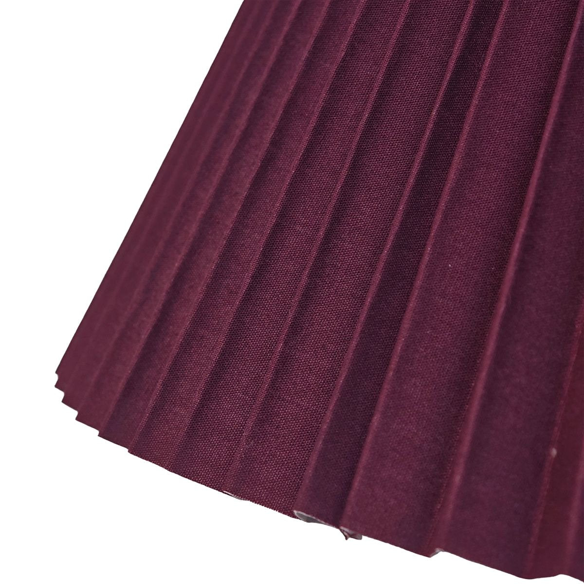 Anya Pleated Empire Shade - Small Plum - Bulk Buy Qty 5