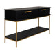 Aimee Console Table - Small Black