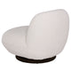 Felicity Swivel Occasional Chair - Ivory Boucle