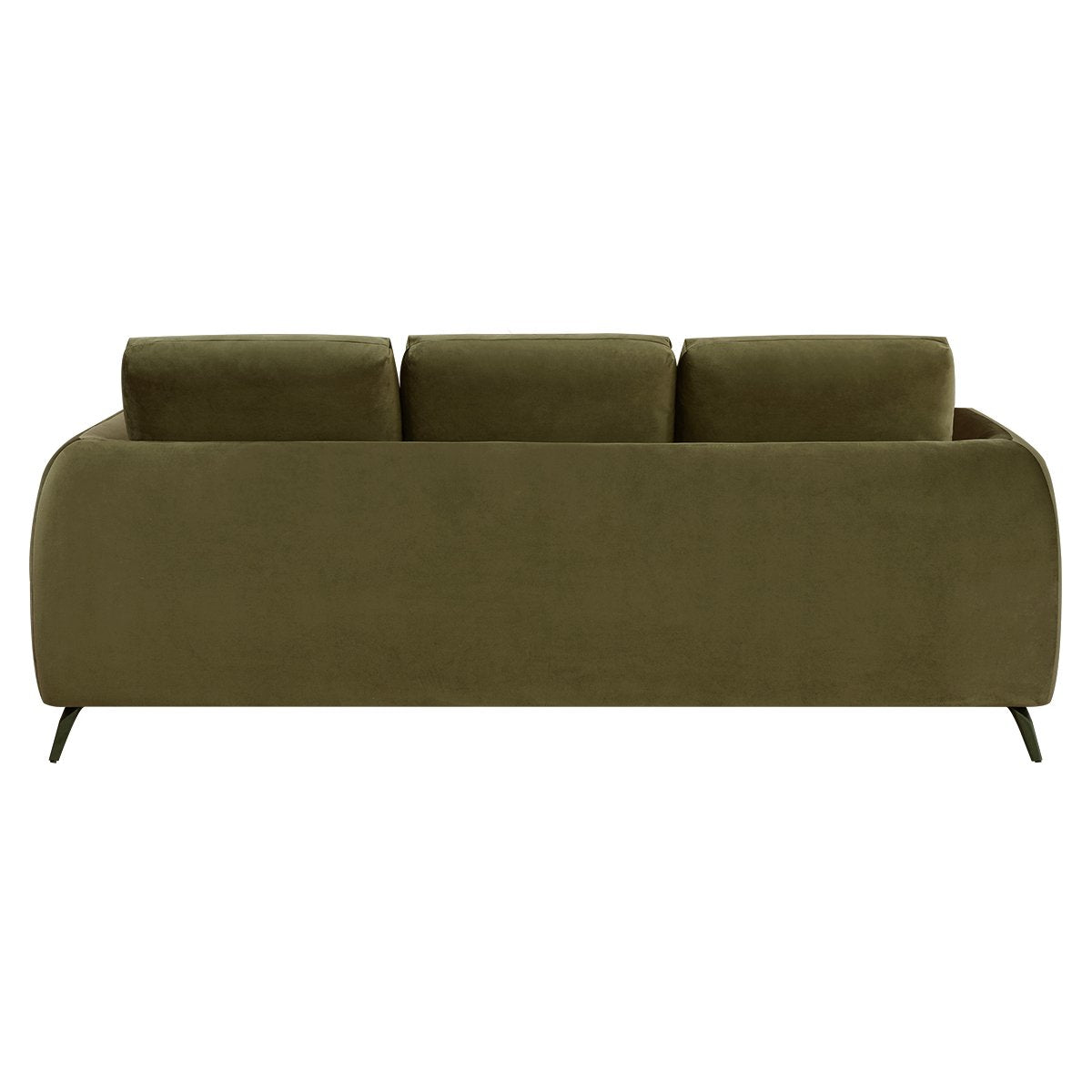 Mosman 3 Seater Sofa - Olive Velvet