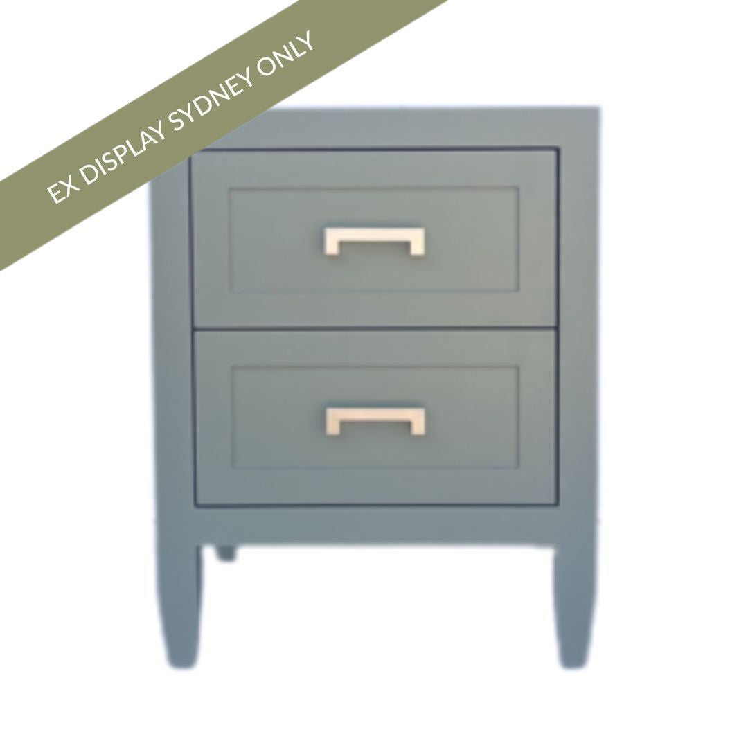 Soloman Bedside Table - Small Olive - OUTLET NSW