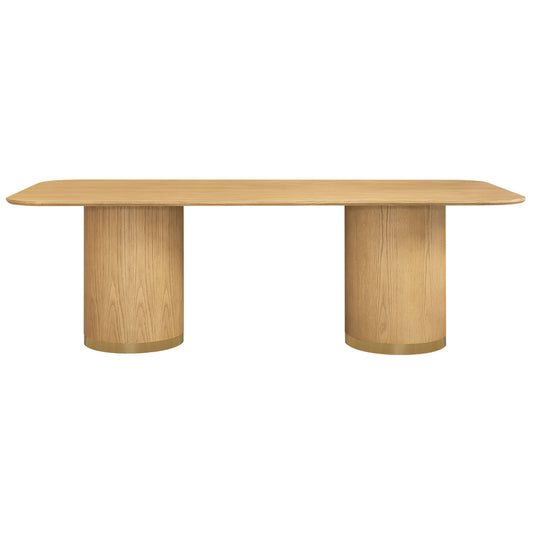 Eli Rectangular Dining Table - 2.4m Oak