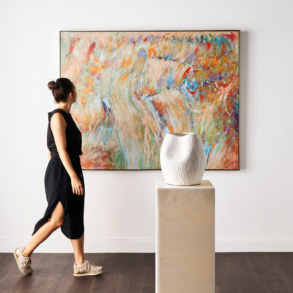 Into The Woods 180x140cm Oil on Canvas Painting