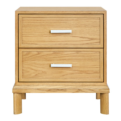 Jill 60x65cm Bedside Table - Oak