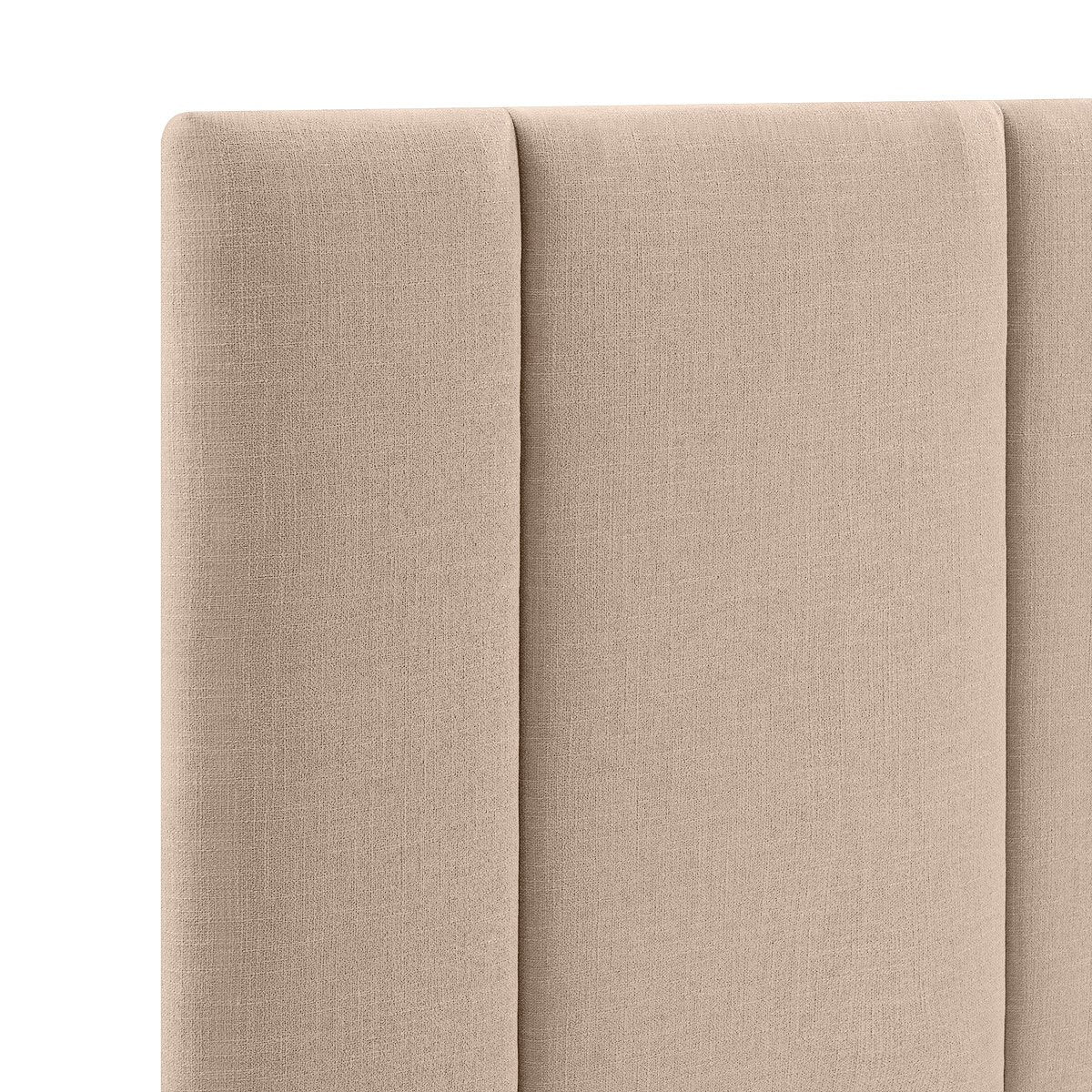 Bronx King Bedhead - Beige ** Offline pending re-order