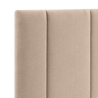 Bronx King Bedhead - Beige ** Offline pending re-order