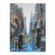 City Scape Enhanced Canvas Print