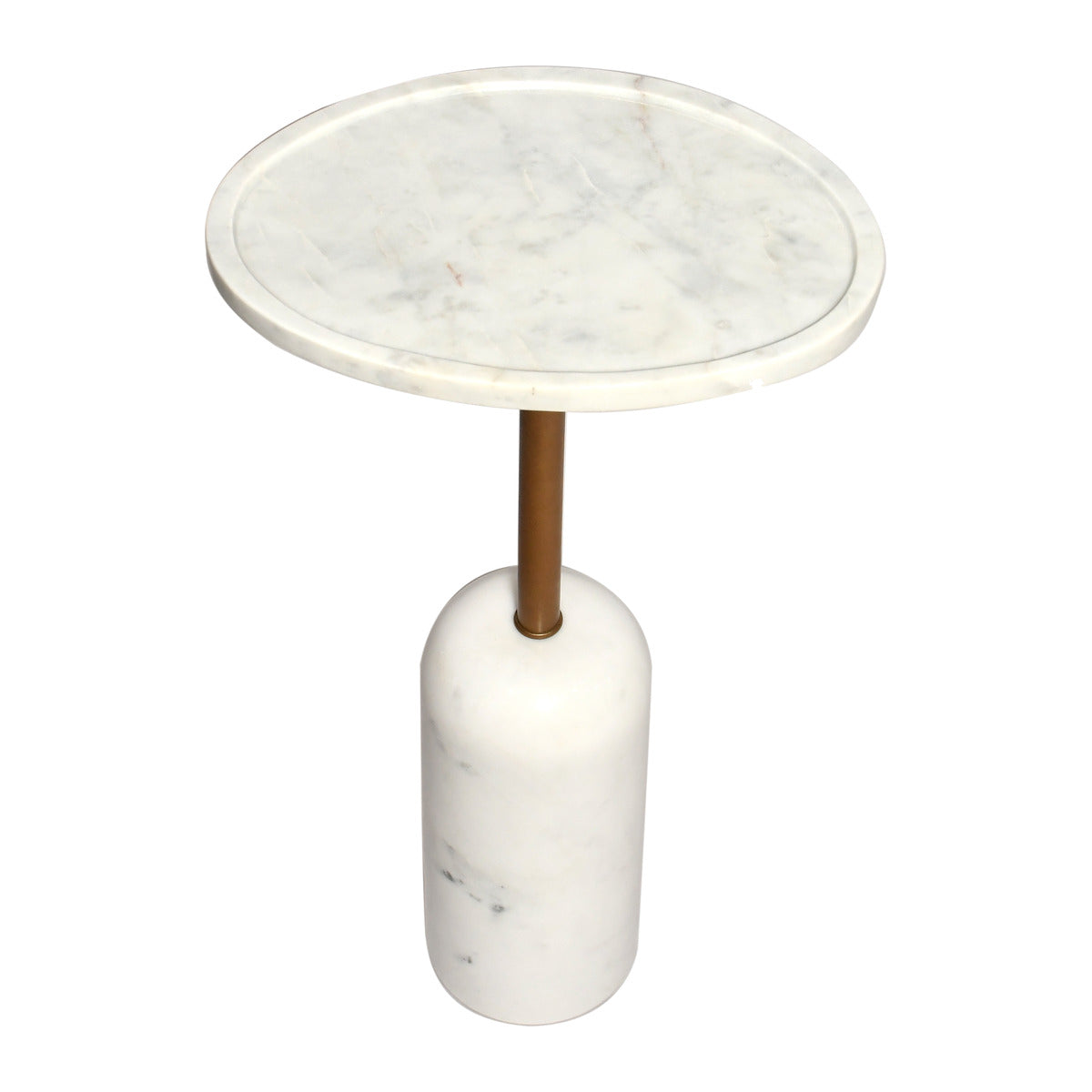 Solada Marble Cocktail Table - Large White
