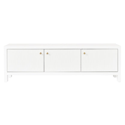 Ariana 160cm Entertainment Unit - Small White
