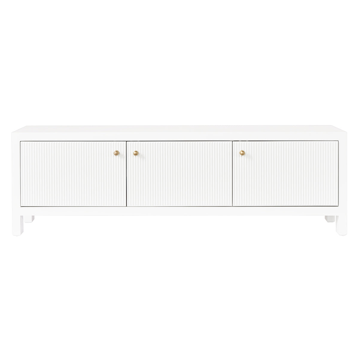 Ariana 160cm Entertainment Unit - Small White