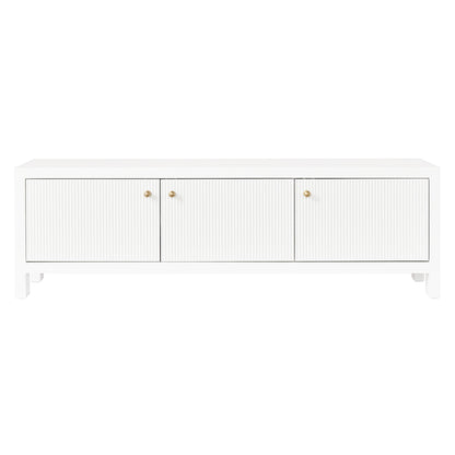 Ariana 160cm Entertainment Unit - Small White